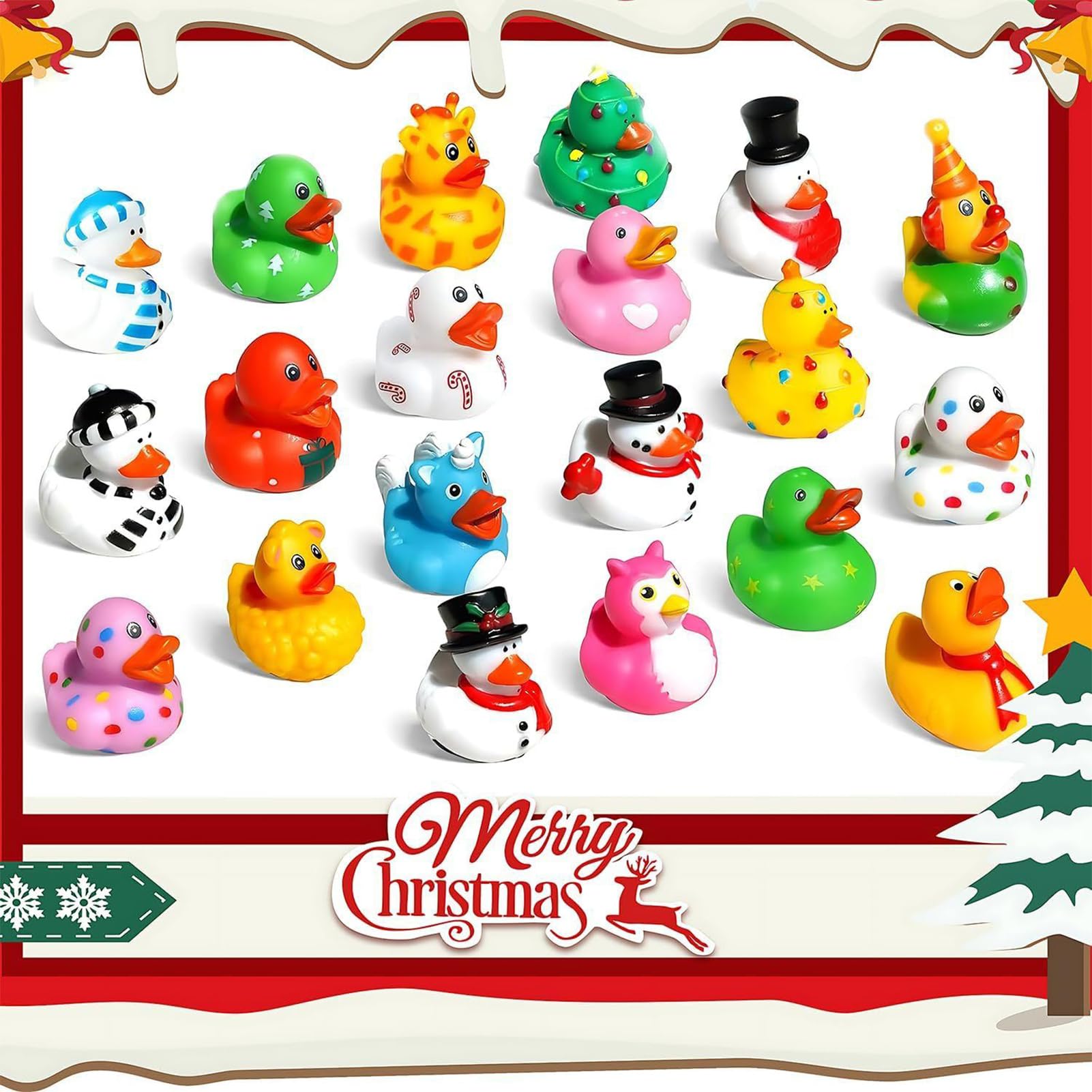 Adventskalender 2025 Mit 24 Quietscheenten – Weihnachts-Überraschung Für Kinder Adventskalender 2025 Mit 24 Quietscheenten – Weihnachts-Überraschung Für Kinder