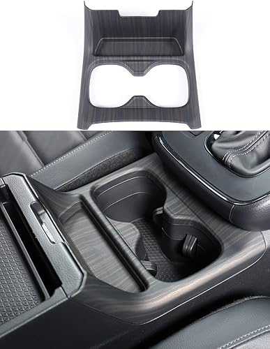 Miniatura 1 de Para Honda CRV 2023 2024 Panel protector de portavasos de consola central, accesorios interiores de grano de madera para CR-V LX, EX, EX-L, Sport