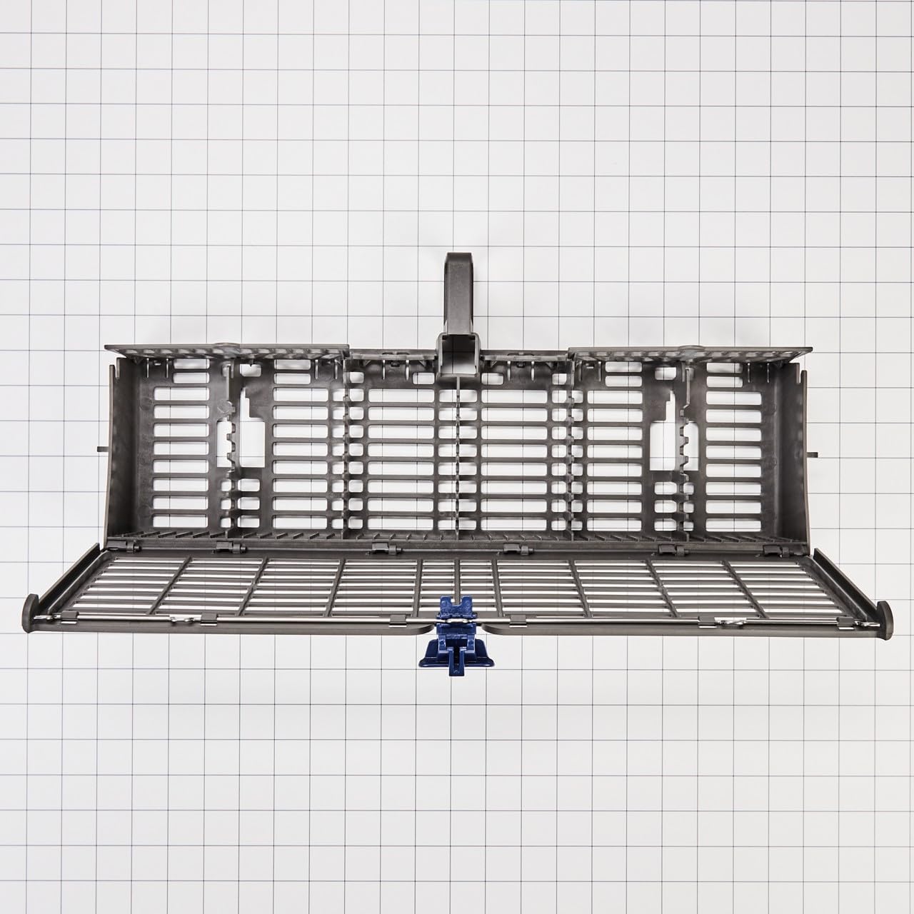 Whirlpool W11158804 Genuine OEM Dishwasher Silverware Basket, Gray Replacement Part - Replaces 8562061, W10810490, WP8562061, and more