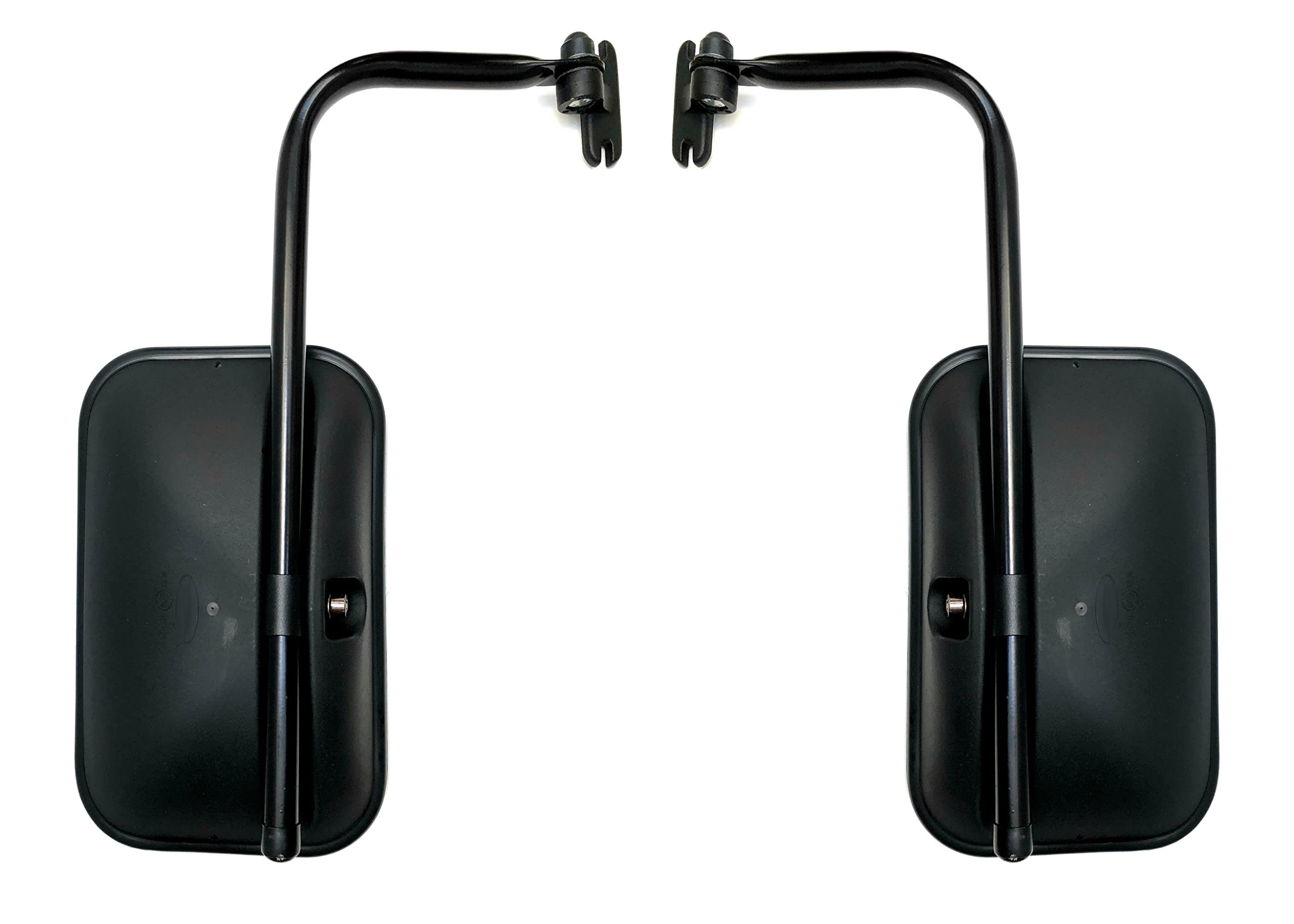 2 specchietti retrovisori esterni 290 x 170 mm Ø10, Ø15 o Ø18 mm e supporto per specchio per camion, trattori, rimorchiatori, escavatori, macchine agricole, macchine edili, camper, ecc.