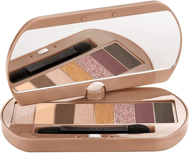 Bourjois Eye Catching Paletka kremowych cieni do powiek nr 03 - Eye Catching Nude