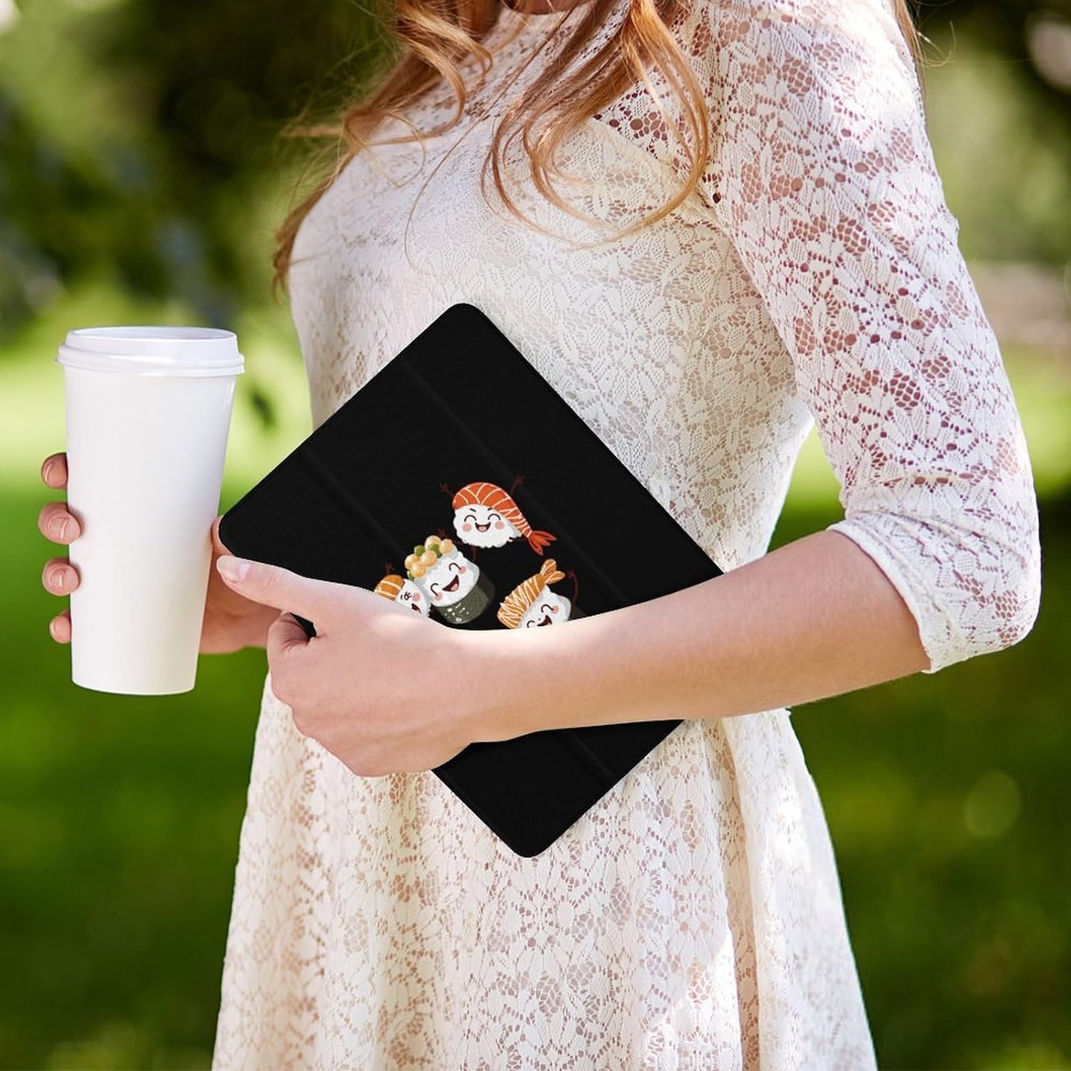 Japanese Funny Sushi Slim Tablet Case Compatible with IPAD Pro/Air3 image 5