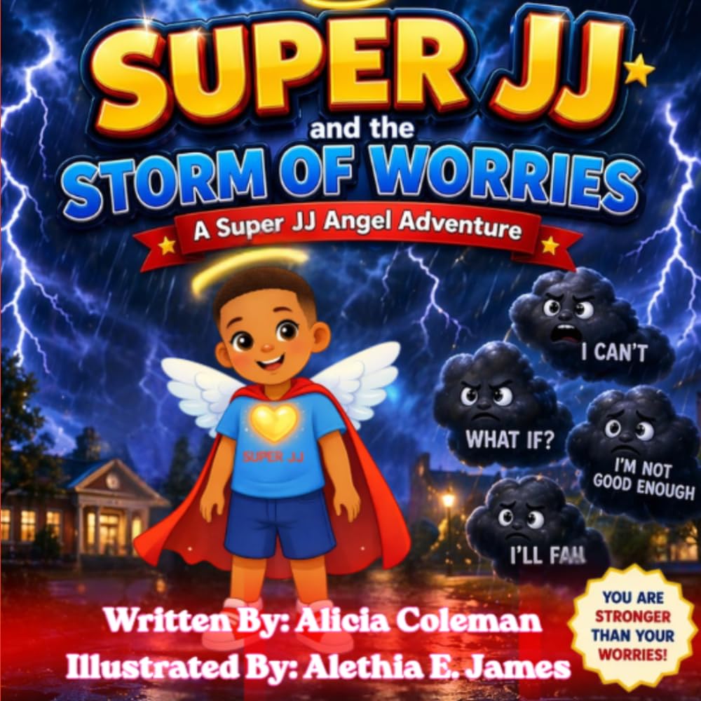 Super JJ and the Storm of Worries: A Super JJ Angel Adventure (Super JJ Adventures)