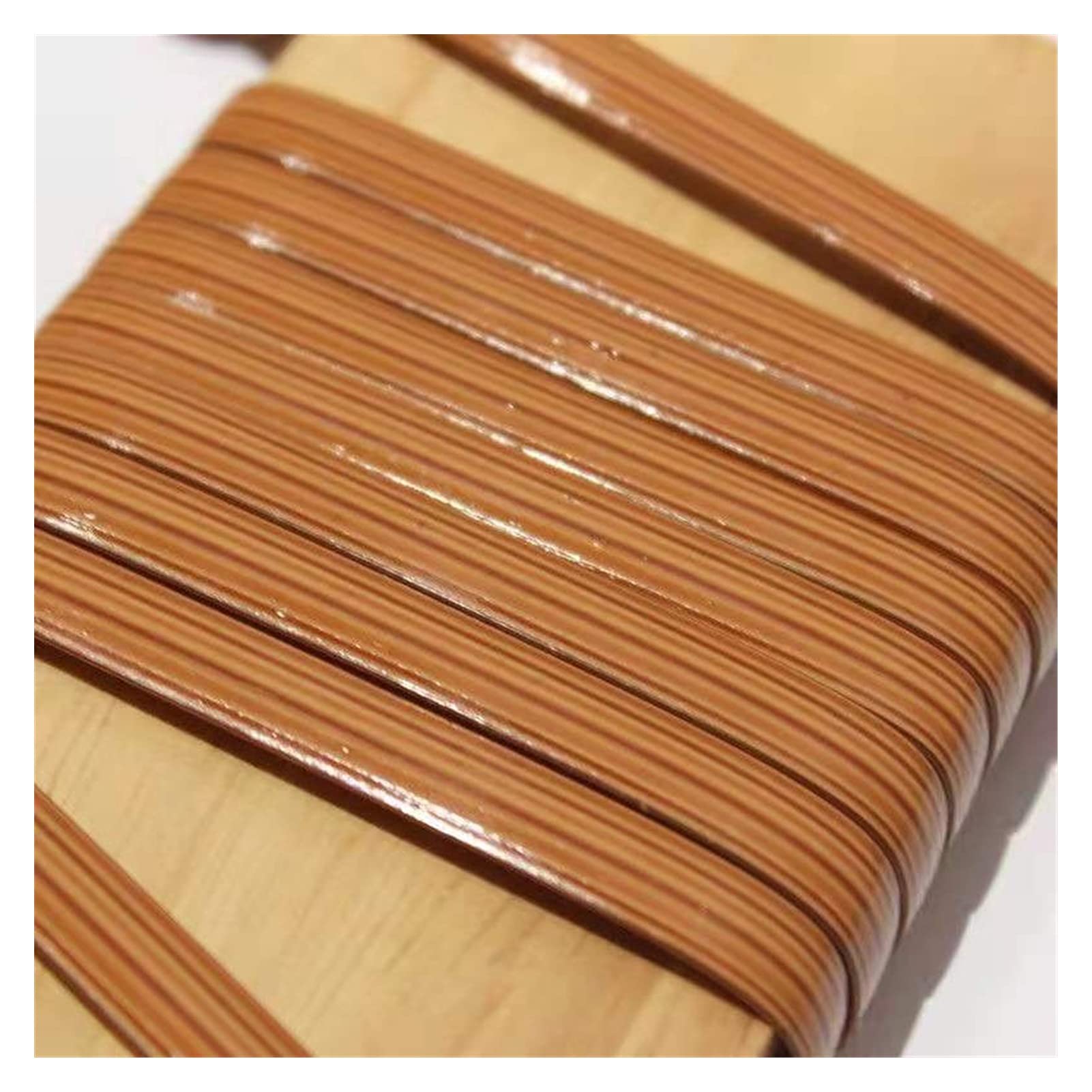 Moreih V Plastic Woven Rattan Wicker Repair Material,8Mm Rattan Weaving Material, For Woven Storage Baskets/V/8Mm
