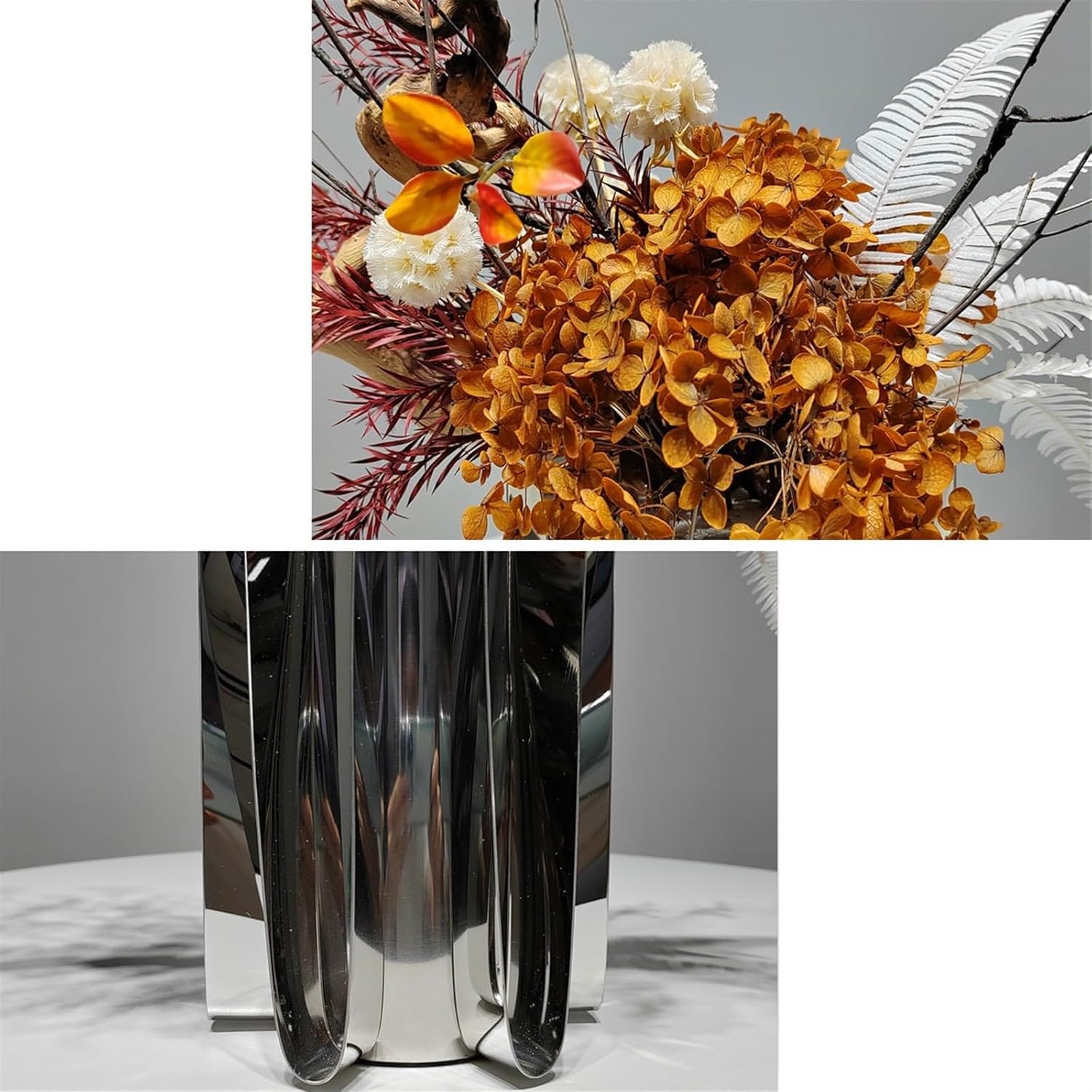 造花 シンプル ライト ラグジュアリー メタル フローリスト ドライ