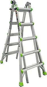 Louisville 22-Ft Reach Aluminum Multipurpose Ladder, Type IA, 300-lb Capacity