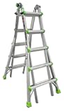Louisville 22-Ft Reach Aluminum Multipurpose Ladder, Type IA, 300-pound Load Capacity, L-2099-22