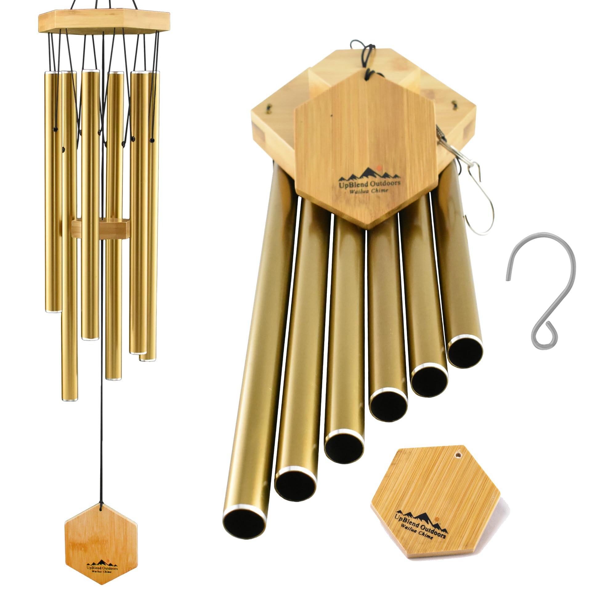 Campanelli Eolici Da Esterno - Decorazione Sonora Per Giardino, Patio E Cortile - Regalo Per Uccelli E Festa Della Mamma
