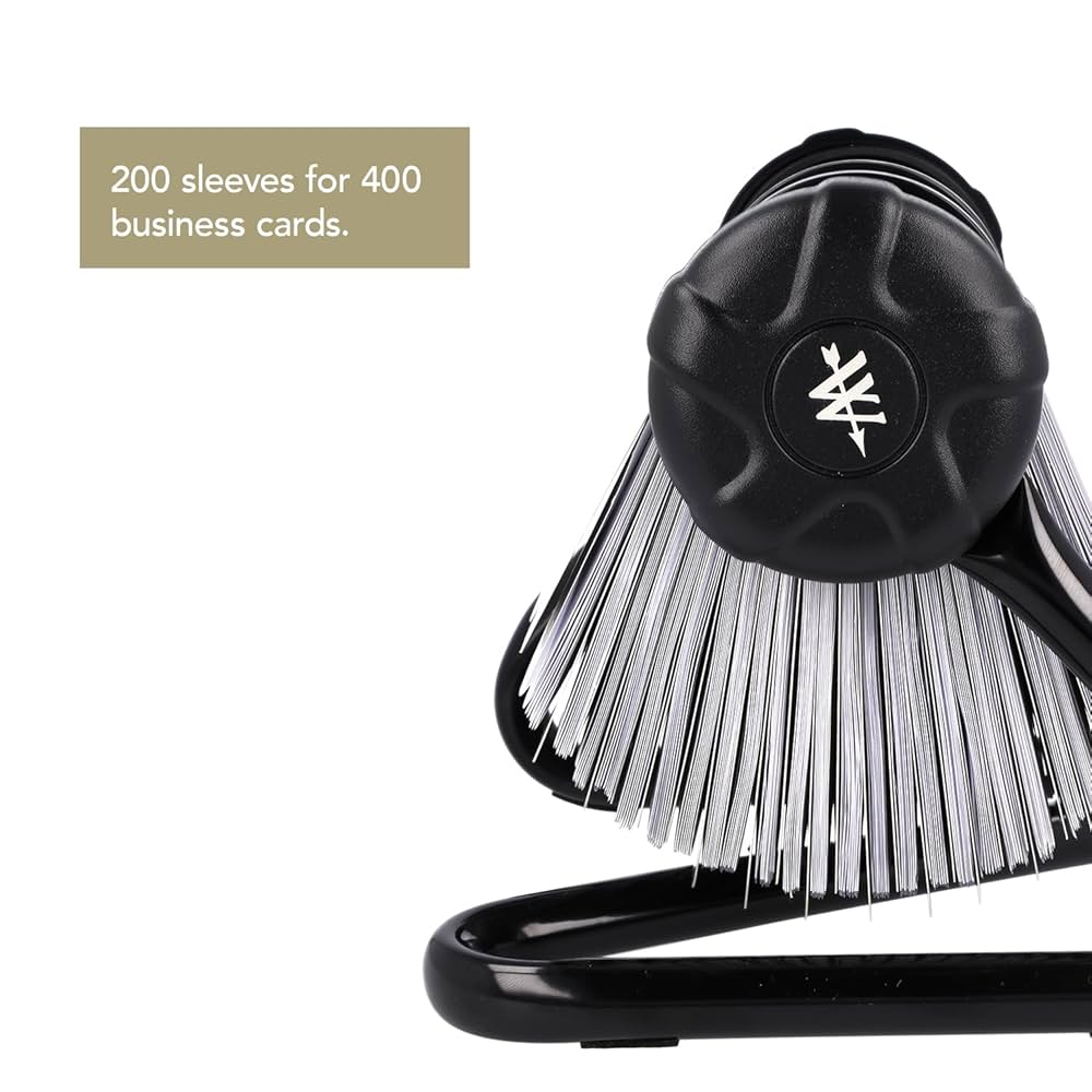 Westcott Rollkartei für Visitenkarten | Rotationskartei mit