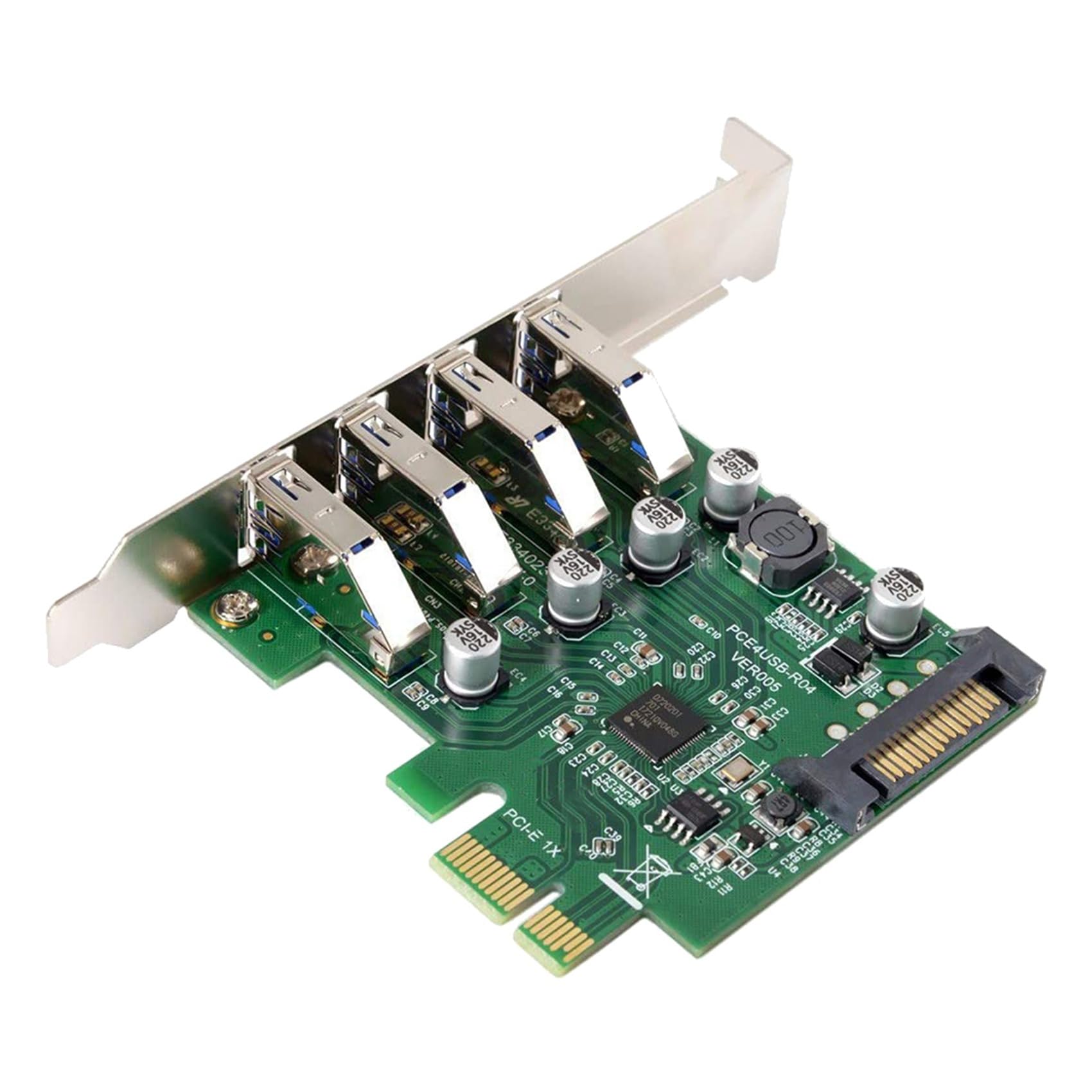 3 x Low Profile 4 porty PCI-E na USB 3.0 HUB PCI Express rozszerzenia karty 5 Gbit/S USB 1.1/2.0/3.0 operacyjne systemy operacyjne
