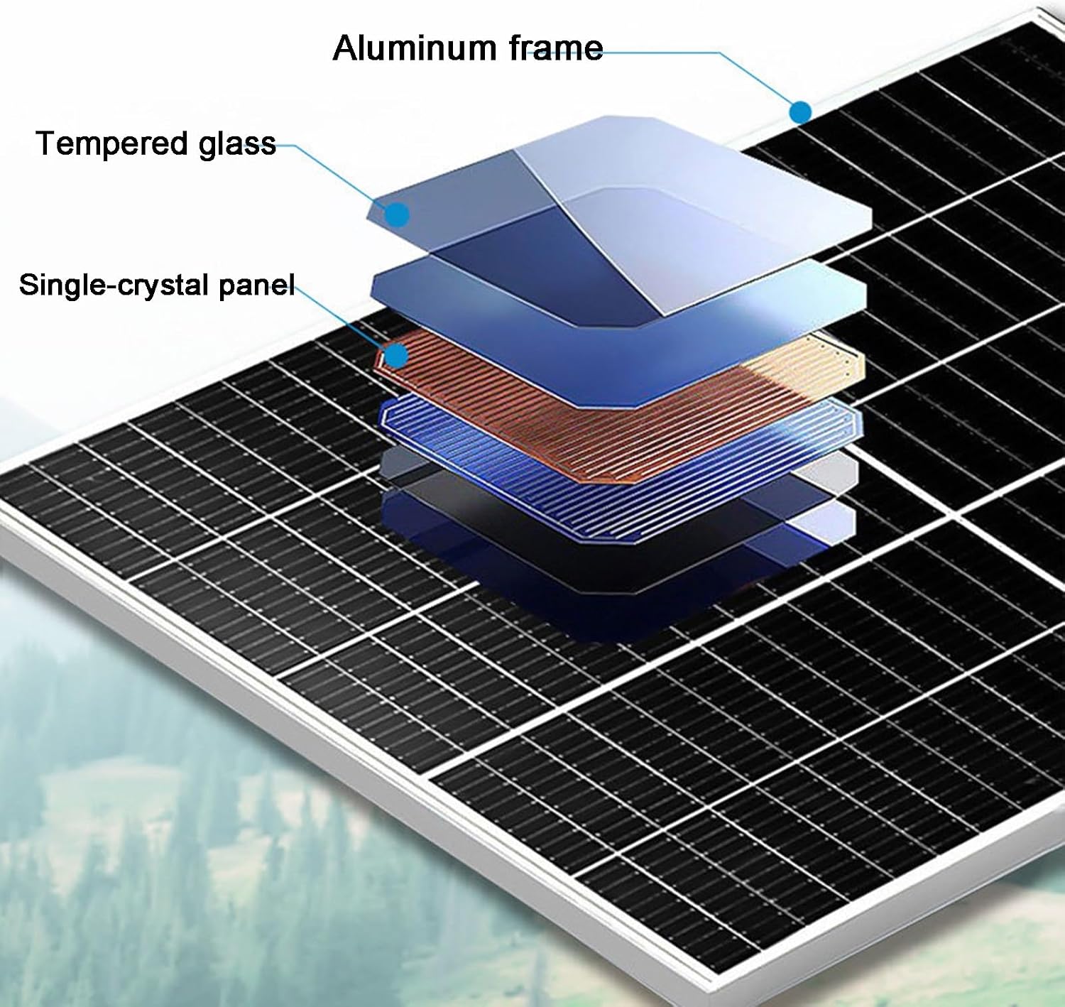 Floor-Standing Solar Fan, 10-speed Setup, Digital Display, Wide-angle Oscillation, Non-vibration Pads, Home Fans, with Carrying Handle, Removable Mesh Cover, Quiet Operate