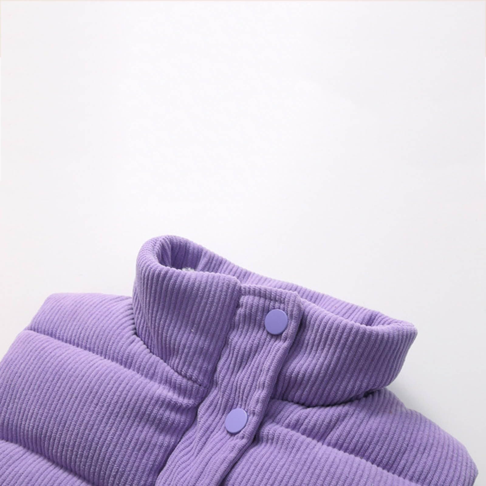 Chaleco Acolchado Otoño e Invierno para Niños y Niñas Chaqueta de Plumas con Capucha Sin Mangas Abrigos Cortavientos Suave y Cómodo Chalecos Cálidos con Cremallera Ropa Niños Pequeños 1-12 Años