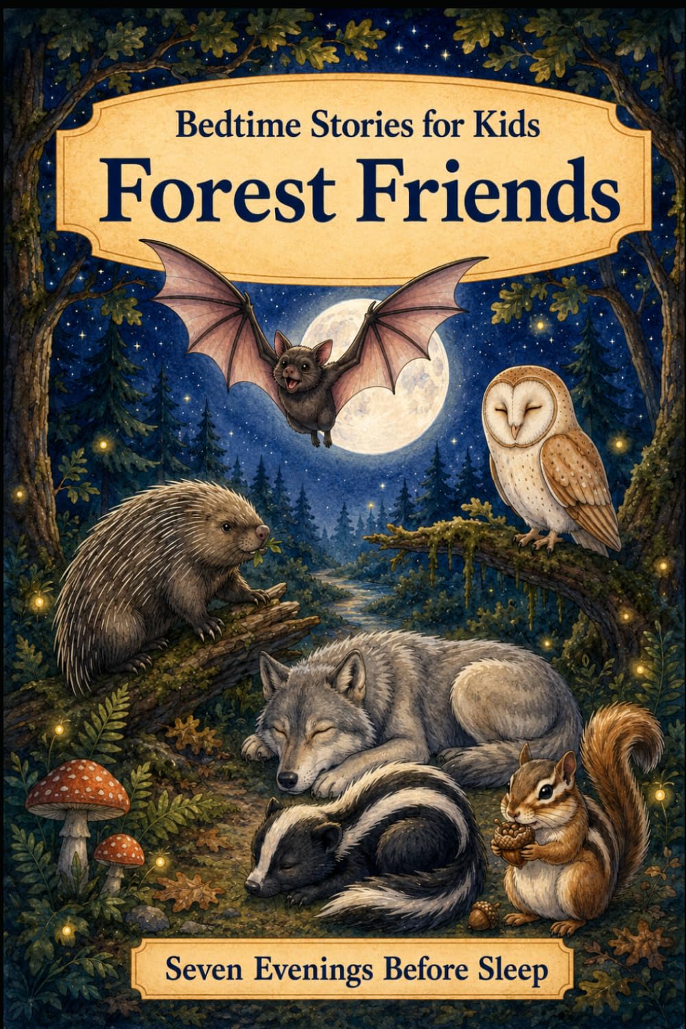 Forest Friends: Bedtime stories for Kids (Seven Evenings Before Sleep Stories)