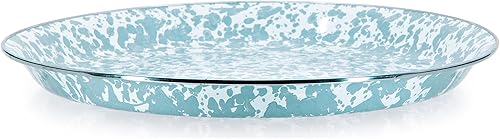 Miniatura 9 de Golden Rabbit Enamelware - Bandeja mediana de 15.5" (blanco sólido)