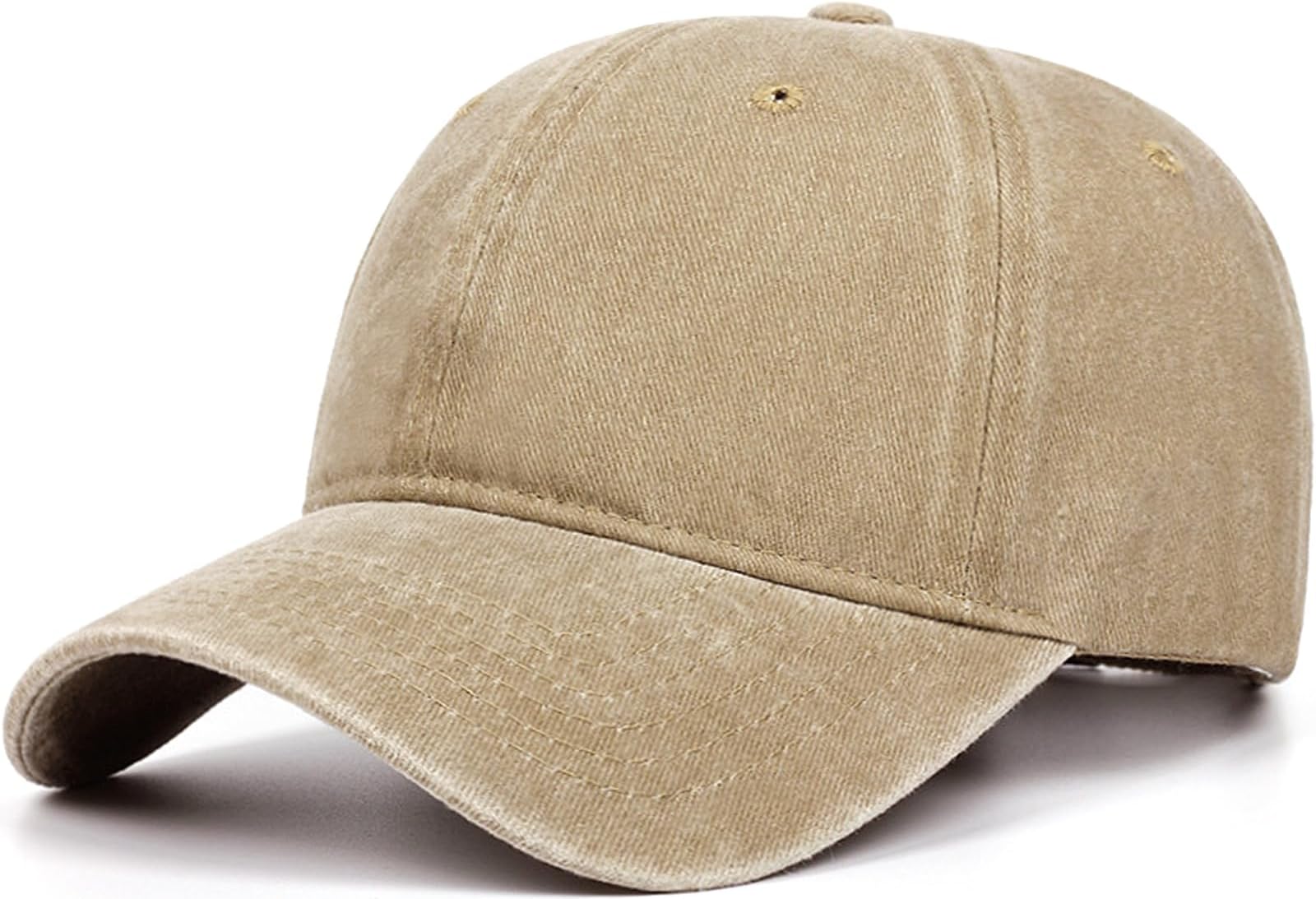 Washed Cotton Kids Baseball Cap Vintage Cowboy Hat for Boys Girls