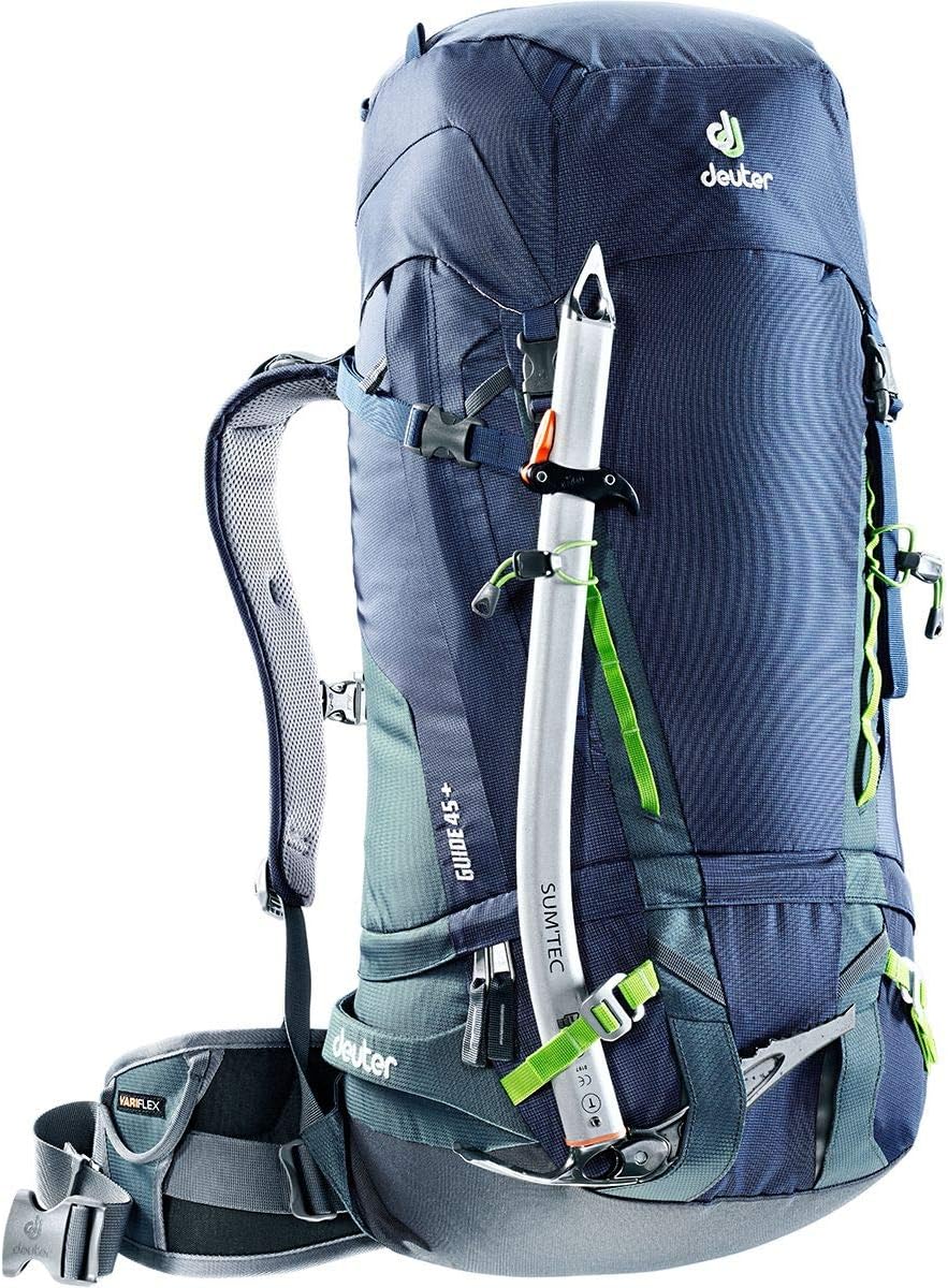 Deuter Guide 45 + Backpack, Red/Grey
