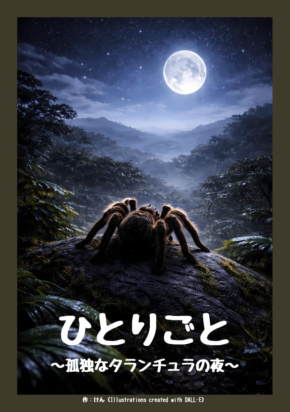 ひとりごと: 孤独なタランチュラの夜