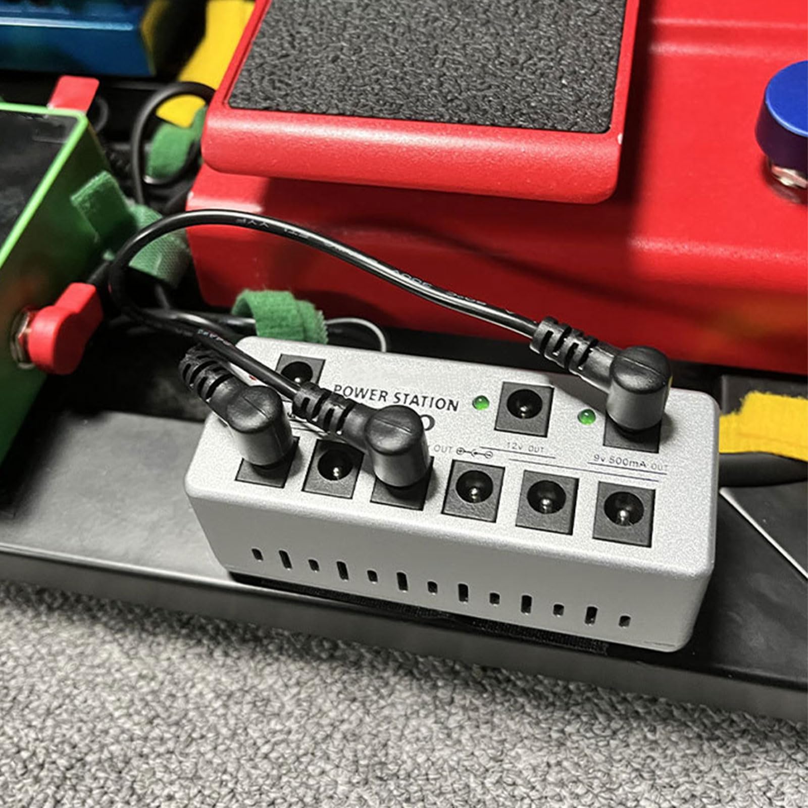 Alimentatore di rete a pedale di uscita isolato da 6/8 l, per effetti a blocco singolo per chitarra, basso
