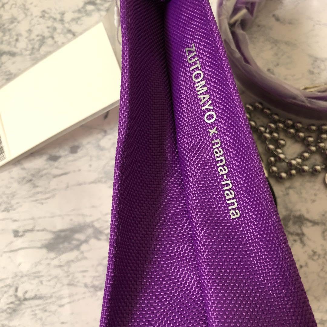 Amazon.co.jp: ずとまよ nana-nanaコラボ バッグ 紫 ステッカー