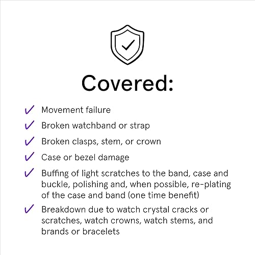 ASURION Plan de protección de reloj de 3 años ($100 - $124.99)