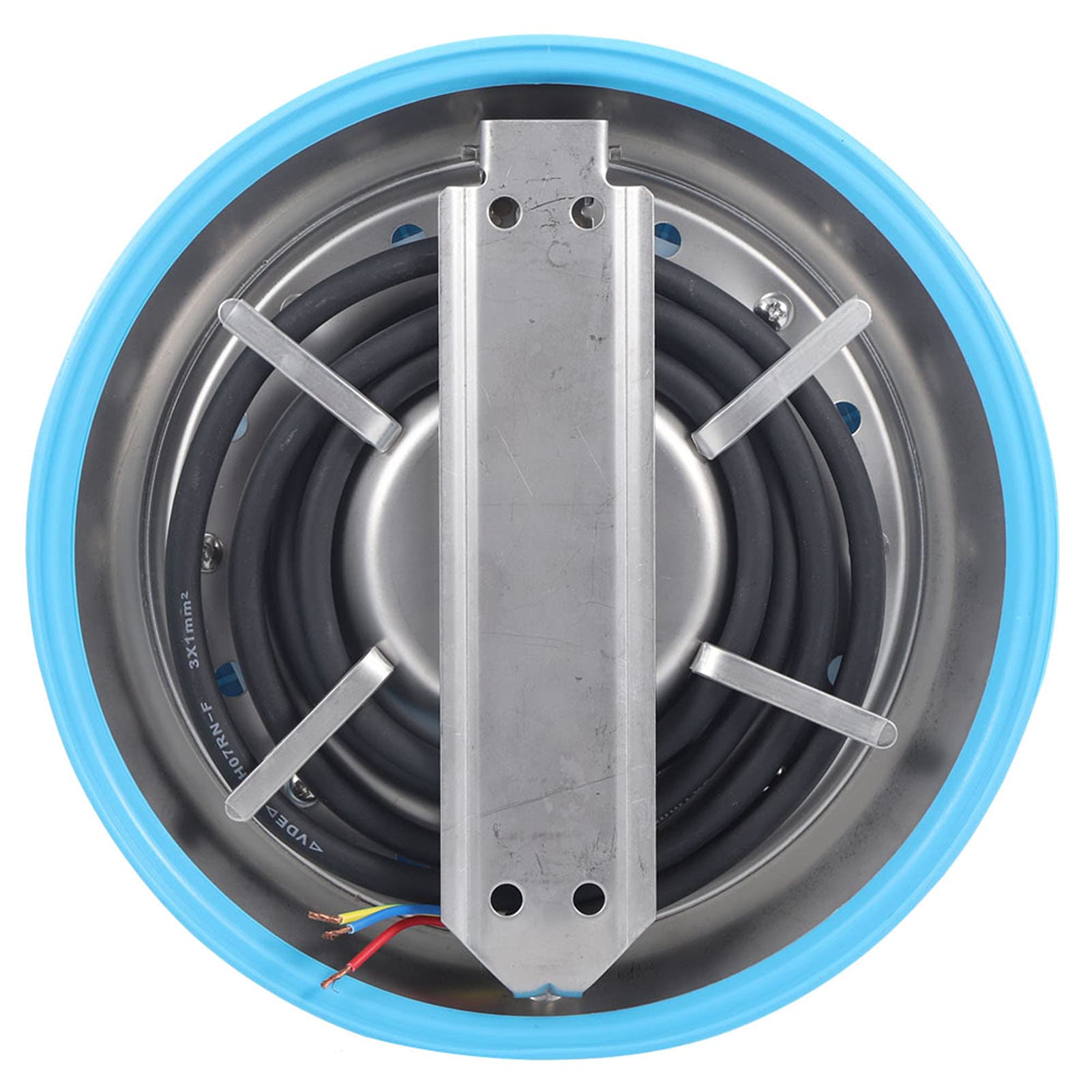Garosa Lampada Subacquea in Acciaio Inossidabile IP68 Impermeabile, Lampada Subacquea a Parete a LED da 15W per Fontane da Piscina, Controllo RGB con Telecomando, Voltaggio Sicuro AC12V