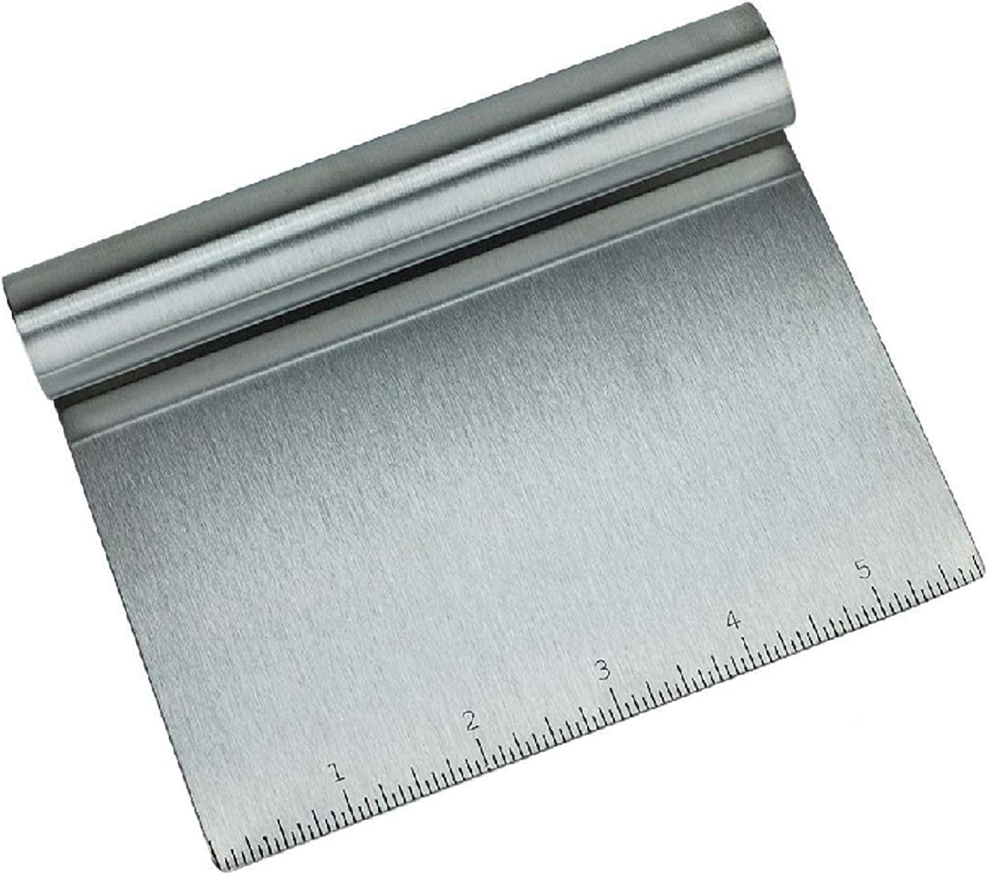 Stainless Steel Food Scraper and Chopper Large Griddle Spatula Kitchen Tool Gadget