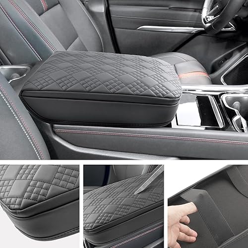 Vista 37 de SXCY Funda para reposabrazos Chevy Blazer 2019-2024 para Chevrolet Blazer 2024, accesorios 2019-2022 2023 2024, funda de consola central Blazer 2024