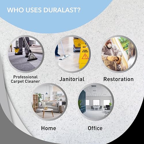 Miniatura 4 de Odorcide Duralast - Eliminador de olores concentrado de lino blanco frío, eliminador de olores de humo para olores fuertes en alfombras, suelos y