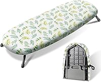 Vista 19 de SheeChung Tabla de Planchar Pequeña 12"x32" Tabla de Planchar Plegable con Funda de Algodón y Almohadilla, Tabla de Planchar Compacta de Mesa