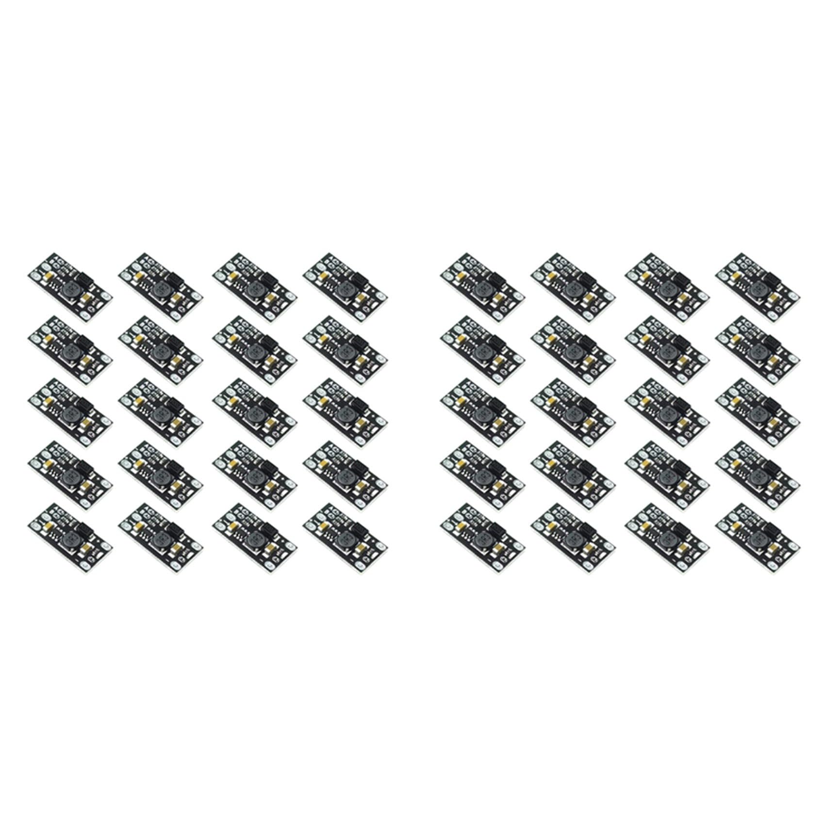 Jnchdghwa As Shown 40Pcs 3.7V To 12V Mini Dc Boost Converter Board Output 5V/8V/9V/12V Dc Step Up Module Lith-Battery Boost Boost Module