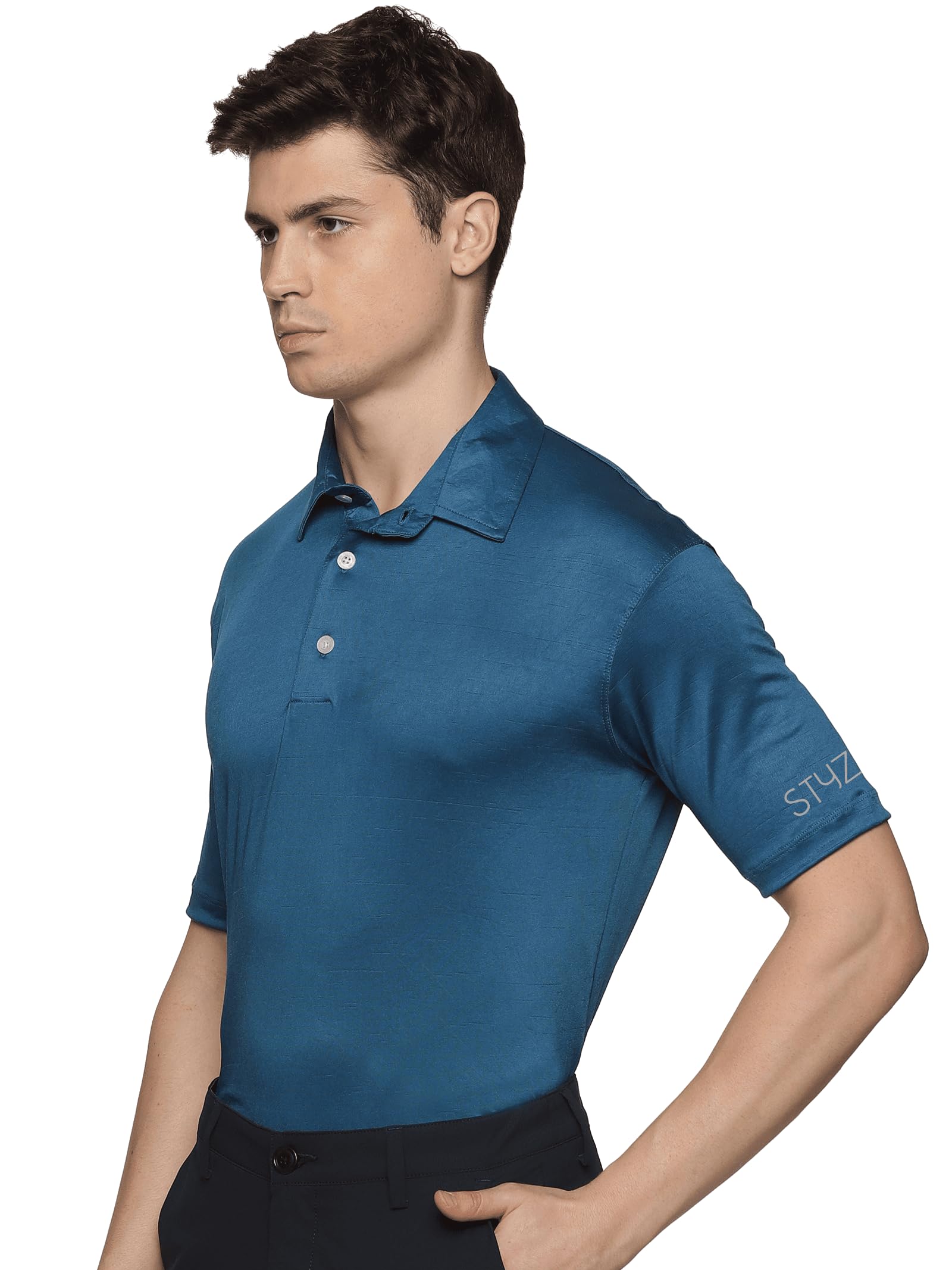 StyzenMens Active Golf Polos