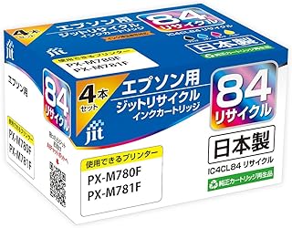 JIT IC4CL84 対応 4色セット 対応 ジット リサイクルインク JIT-E844P
