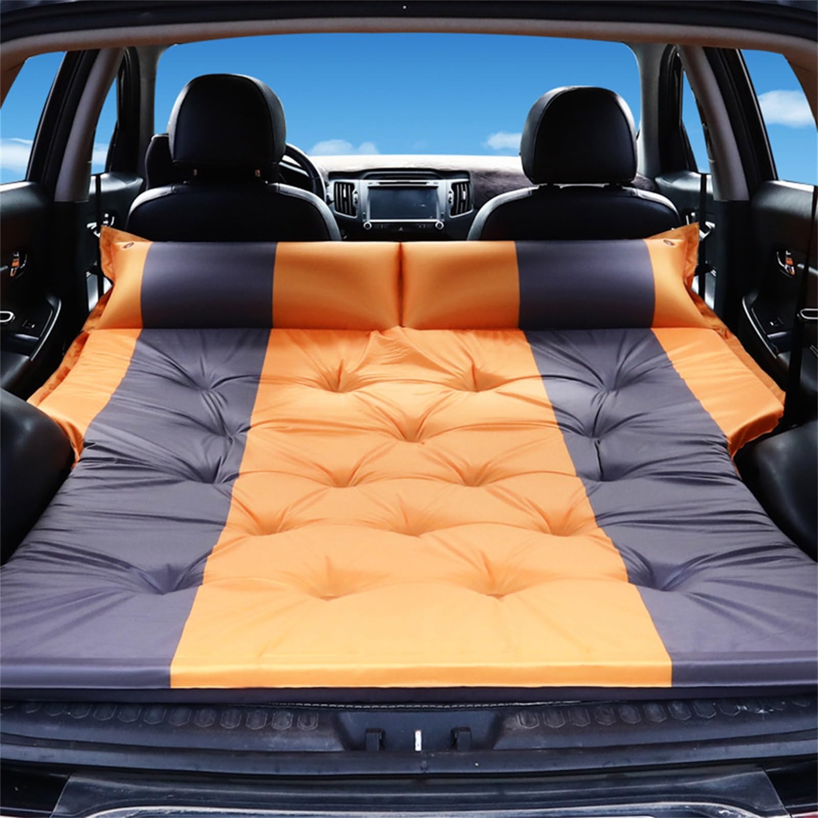 Letto per camion | Comodo materassino gonfiabile automatico – Letto da viaggio per auto, per campeggio, cortile, picnic, veicoli all'aperto