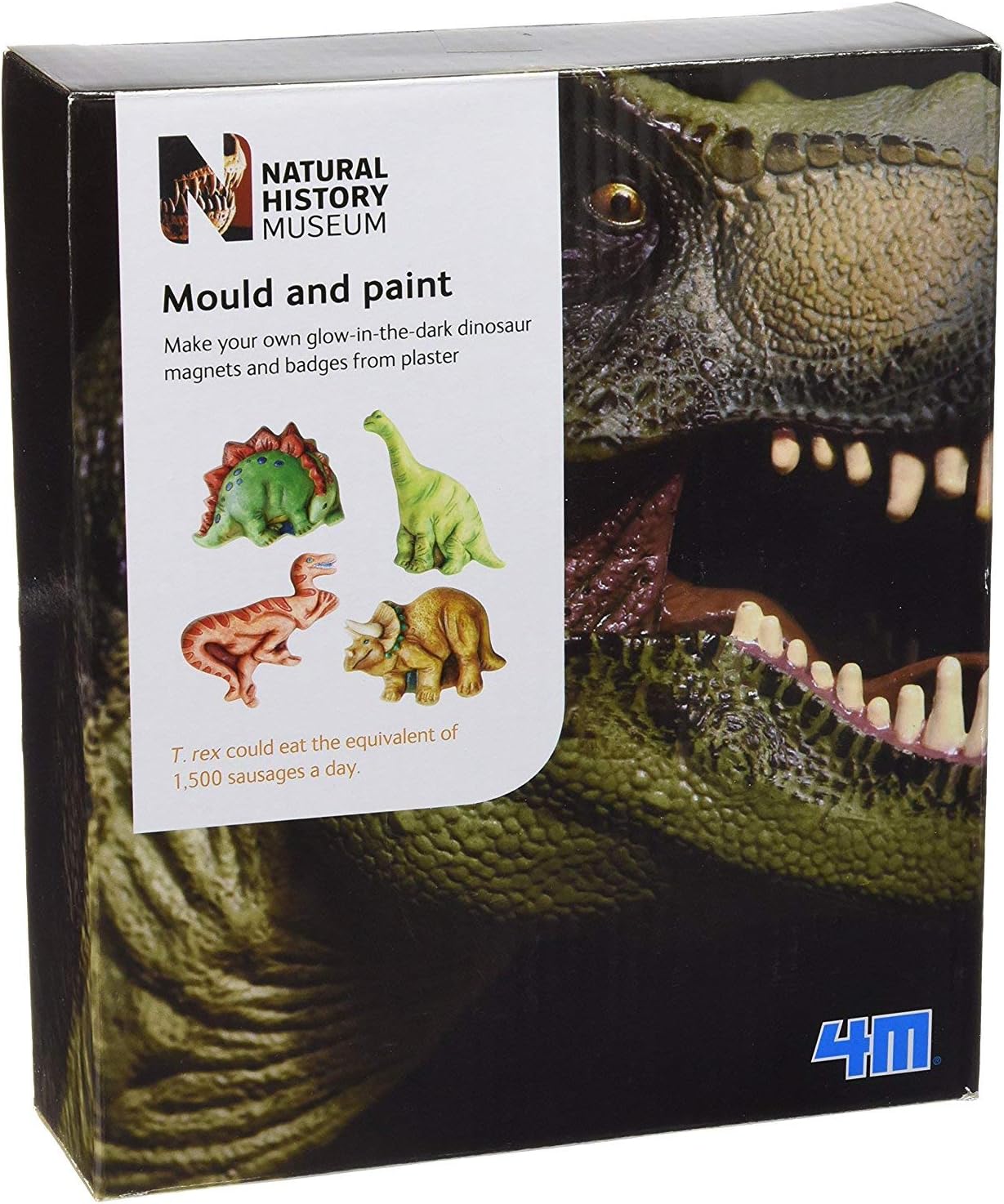 Natural History Museum Dinosaur Mould and Paint