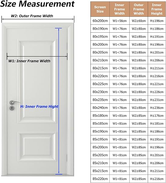 Zanzariera magnetica per porta, 80x230 cm, zanzariera per porta del balcone, non è necessario praticare fori, adatta per porte del balcone, delle finestre, delle terrazze, nero - 5