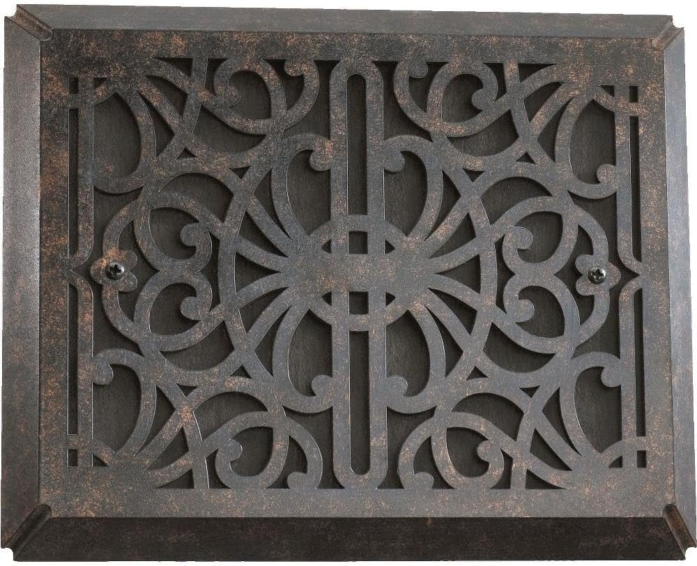 Quorum International Flush Mount Door Chime Grill Cover Only - Toasted Sienna - 7-113-044, Bronze/Dark