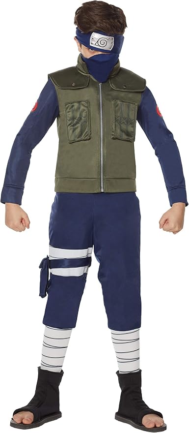 Amazon.com: Spirit Halloween Disfraz de Kakashi Naruto para niños, con  licencia oficial : Ropa, Zapatos y Joyería