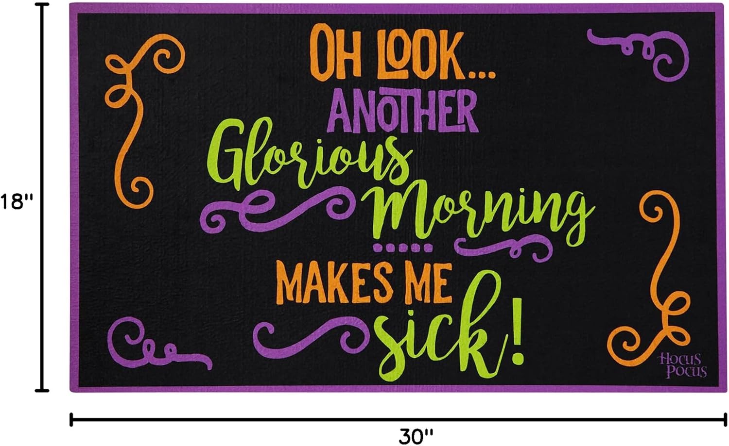 Spirit Halloween Hocus Pocus Doormat