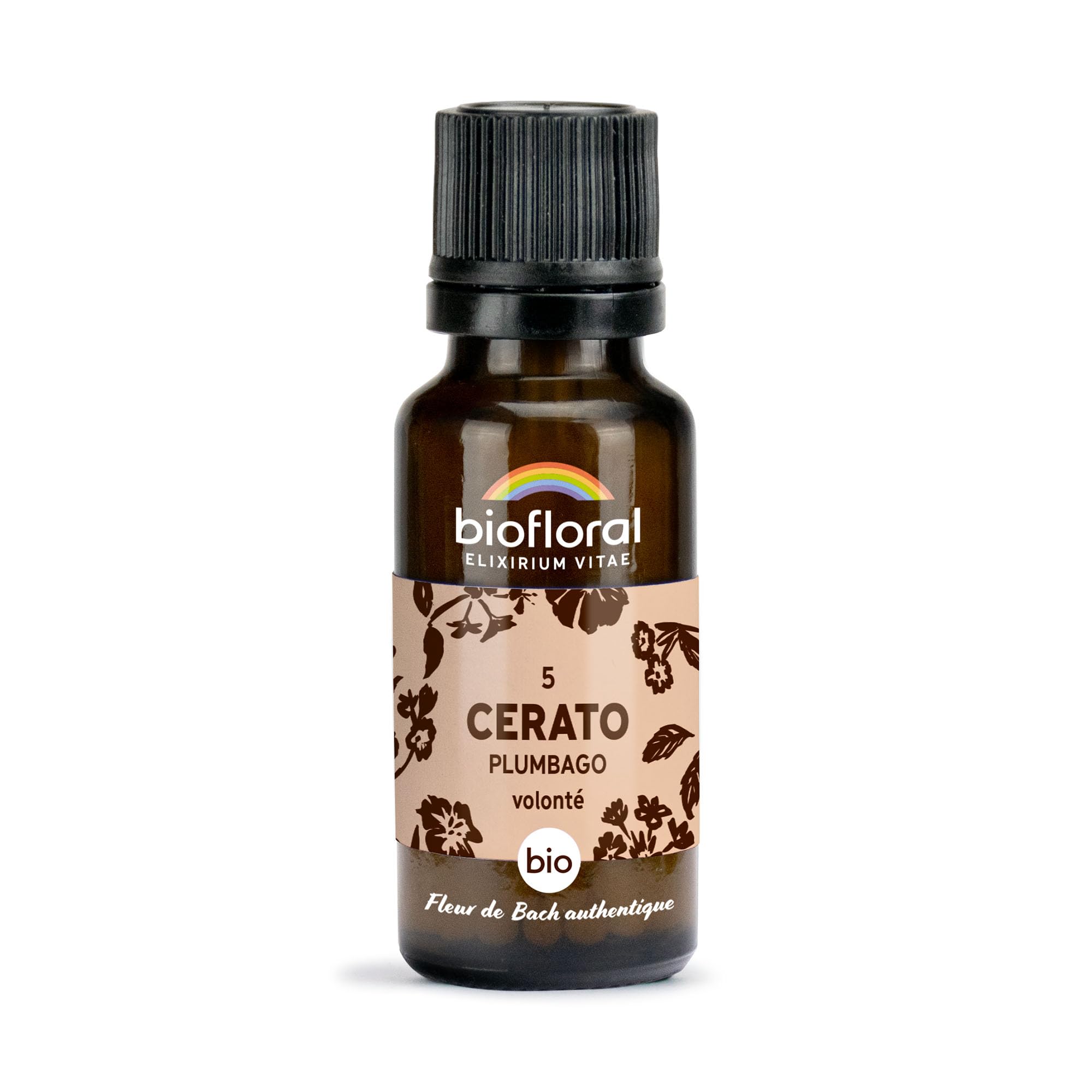 Biofloral 05 Cerato, Plumbago Organic Granules 19.5 Gr Bach Flower Granules