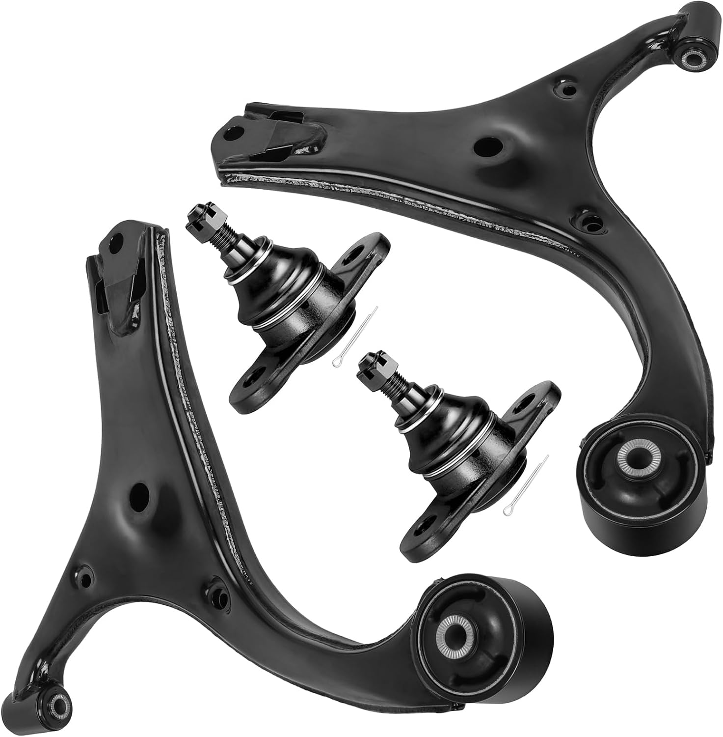 4pc Set Front Suspension Kit Lower Control Arm Lower Ball Joint Replacement for 2006-2011 For Hyundai For Accent For Kia for Rio