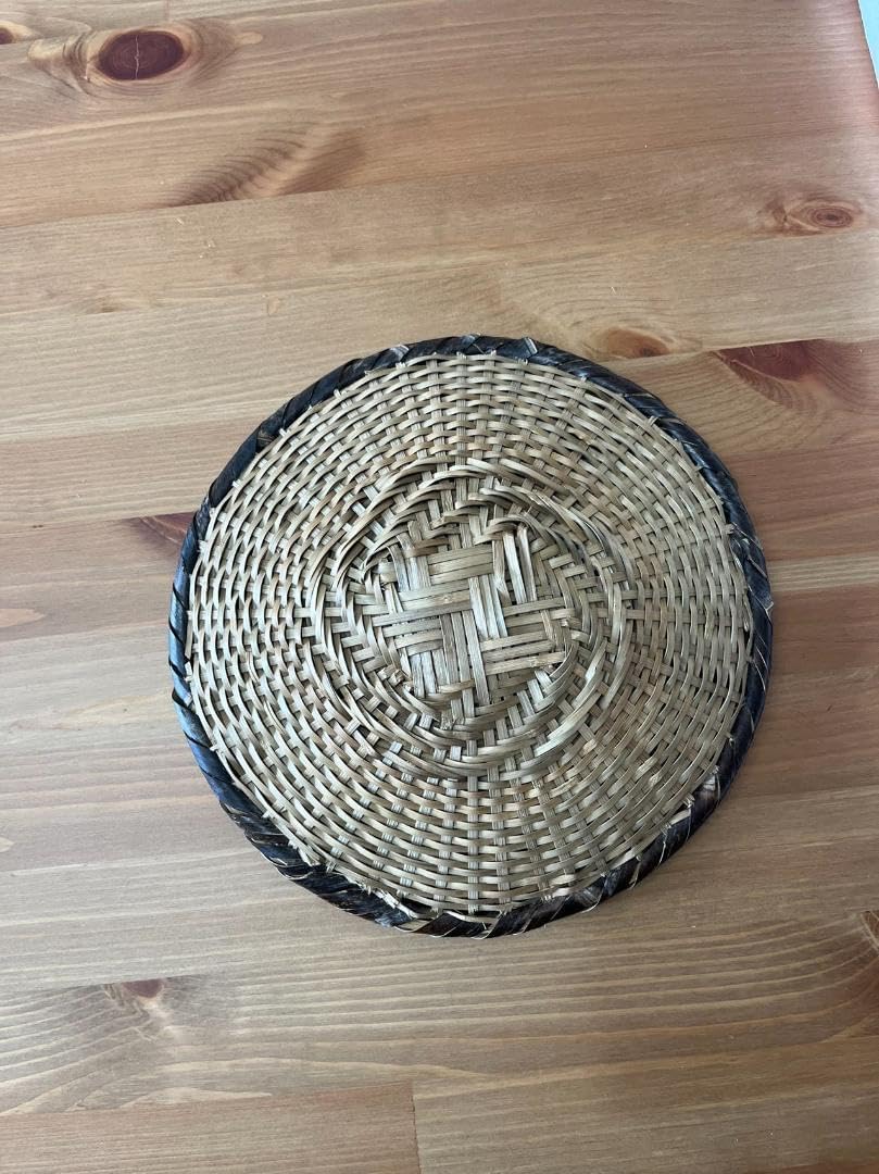 20枚セット】 蕎麦ざる 竹ざる 蕎麦皿 そばざる 黒竹 直径約24cm 戸隠