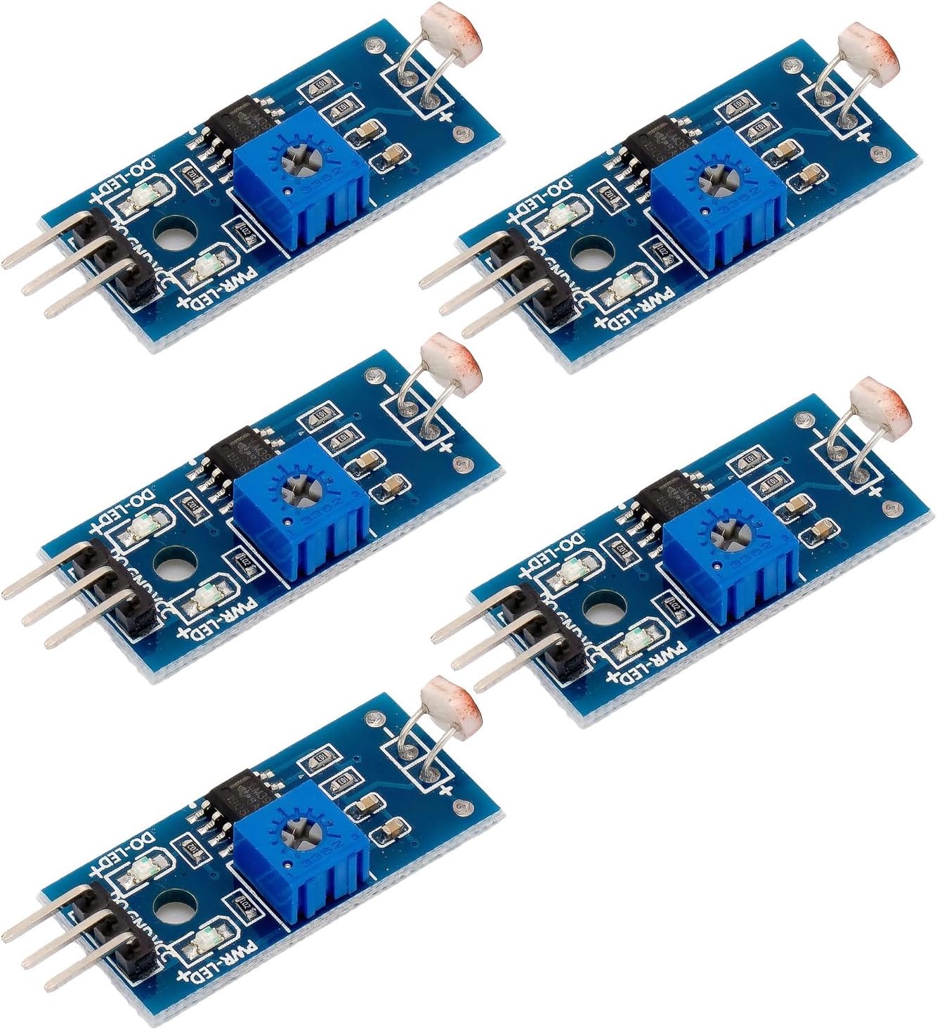 Light Detection Digital Switch Mete Output Photosensitive Sensor Module Pack of 5
