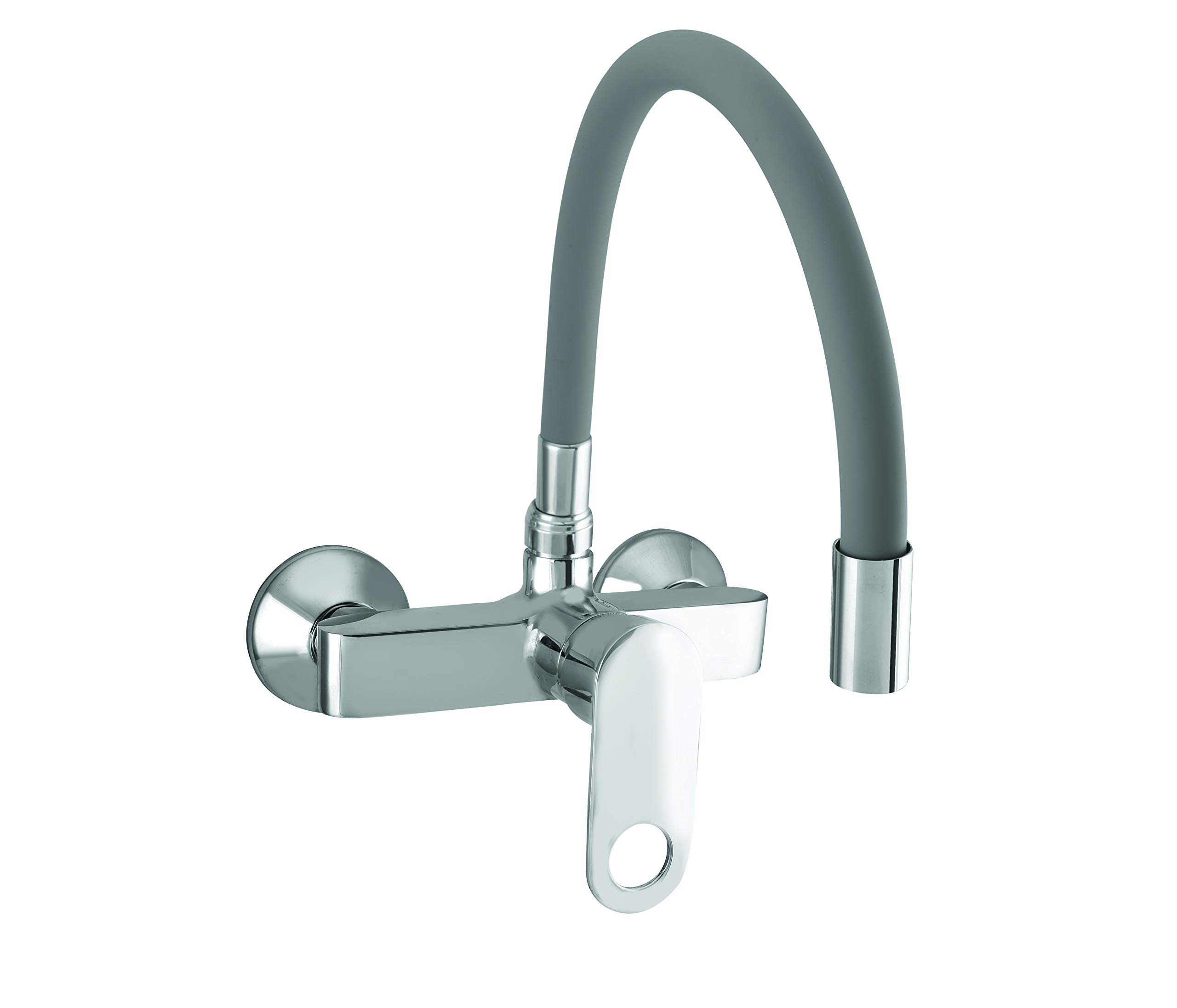 10x SM -5977 Chrome Plated Grey Hot/Cold Facility Wall Mount Brass Sink Mixer Tap for Kitchen (B08LL7V7SJ) Amazon Price History, Amazon Price Tracker