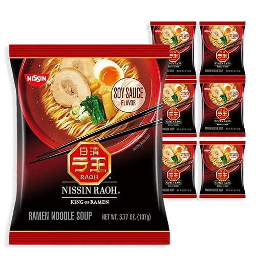 Miniatura 10 de Nissin Raoh - Ramen tonkotsu de estilo japonés 3.53 onzas (6 unidades)