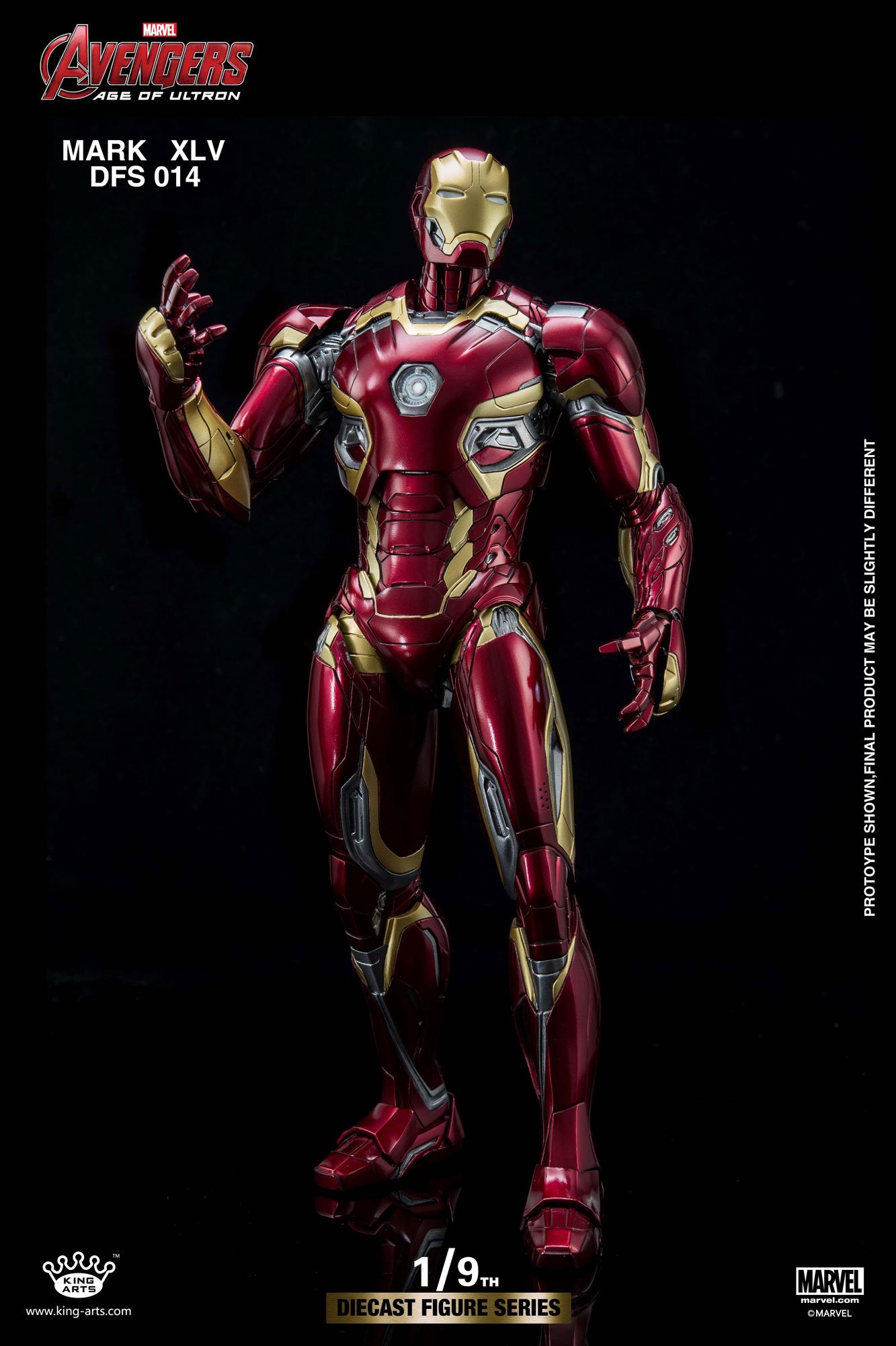 ホットトイズ  アイアンマン・マーク45  ダイキャストフィギュア ムービー・マスターピース DIECAST】『アベンジャーズ