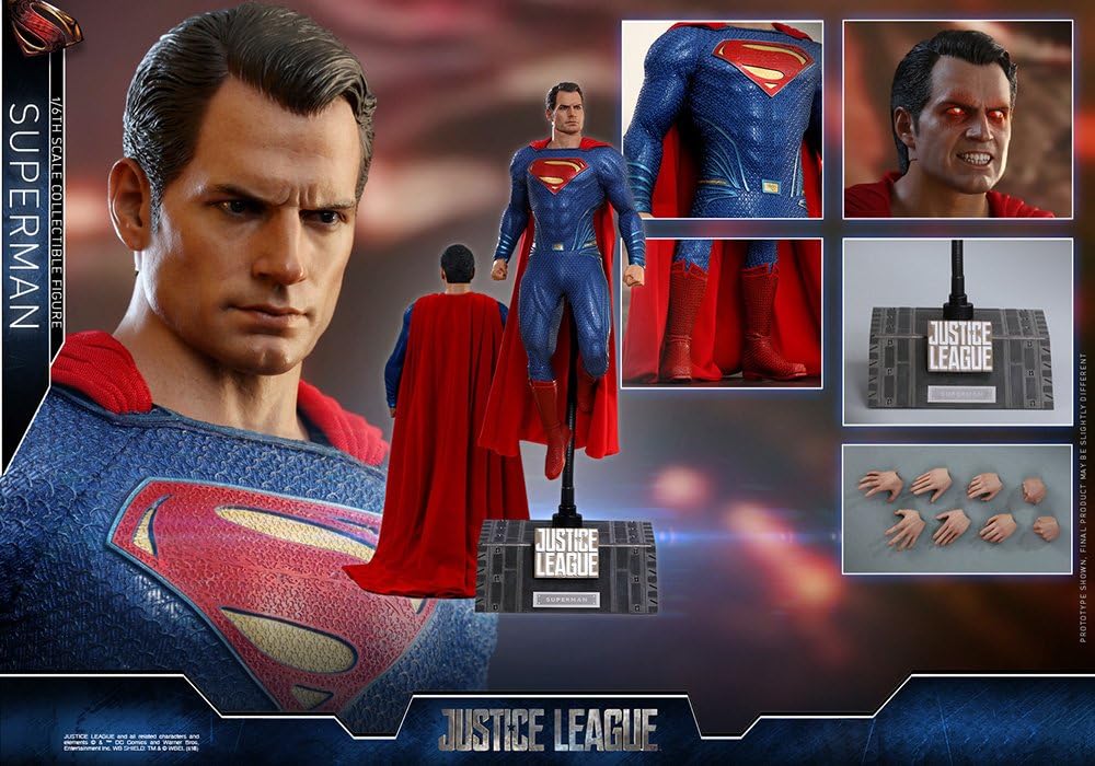 Best Deal 🛒 Hot Toys DC Comics Justice League Superman 1/6 Scale Figure