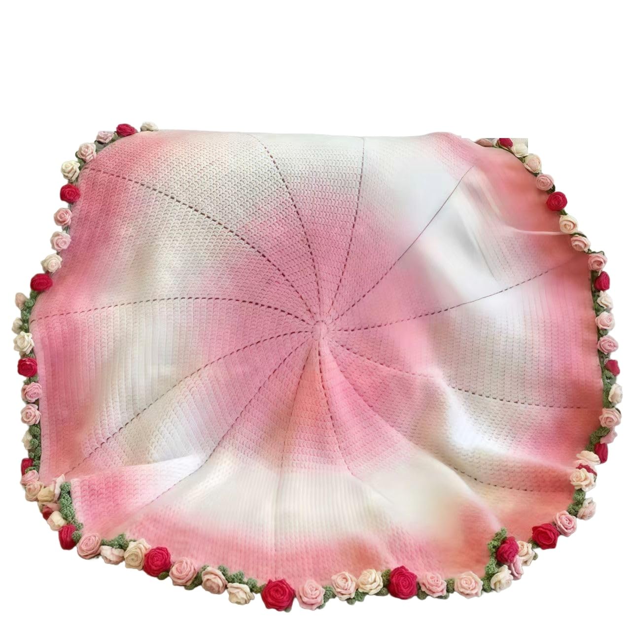 Amazon.co.jp: 花の毛布用のかぎ針編みキット - 3Dフラワーバラ