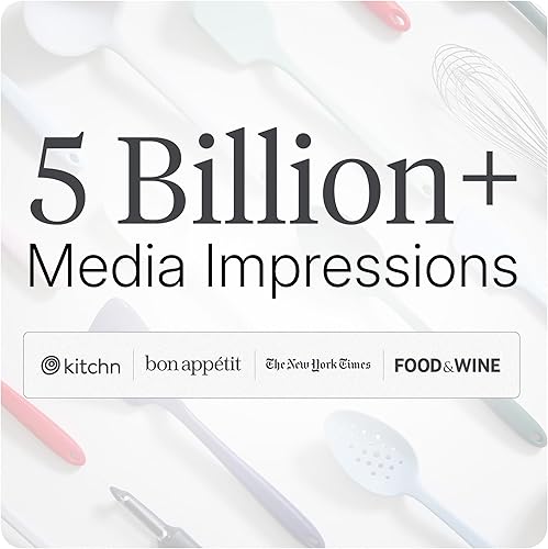 Miniatura 7 de GIR: Consiguelo Bien Juego de 5 Piezas de Utensilios de Cocina Esenciales de Silicona - Cucharón, Espátula, Volteador, Cuchara y Cuchara Espatulada