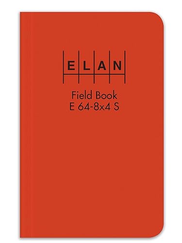 Elan Publishing Company E64-8x4S, cuaderno de campo tipográfico cosido, 4 x 7, tapa rĂgida naranja, 24 Elan Publishing Company E64-8x4S, cuaderno de campo tipográfico cosido, 4 x 7, tapa rĂgida naranja, 24