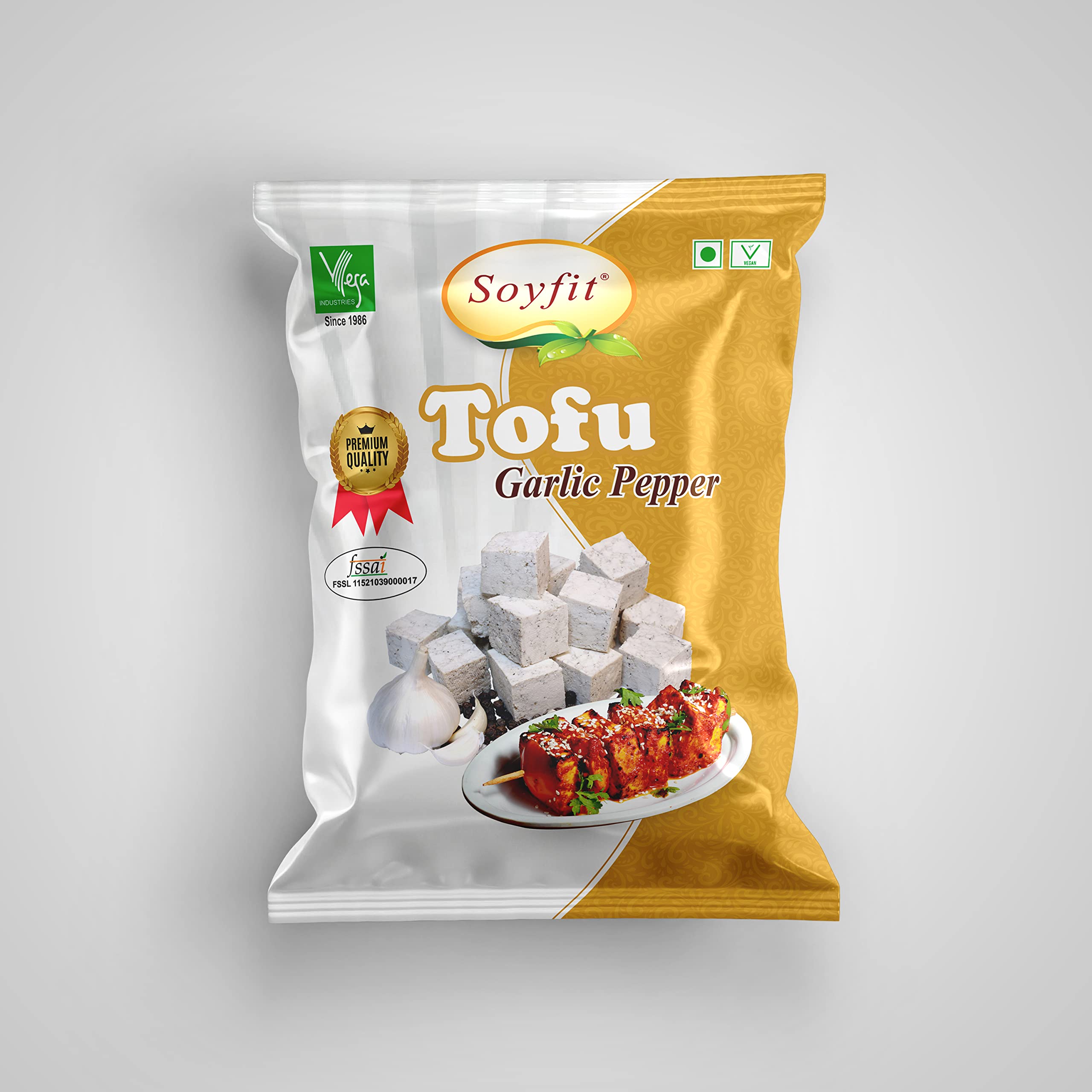 Soyfit SOYA Paneer GarlicPepper, 200 g : Amazon.in: Grocery & Gourmet Foods